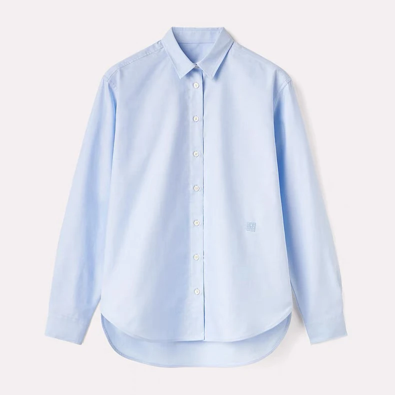 潇潇studio蓝色衬衫