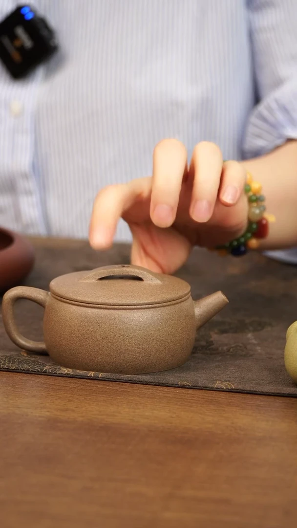 茶壶紫砂汉瓦 红降 青色3号表