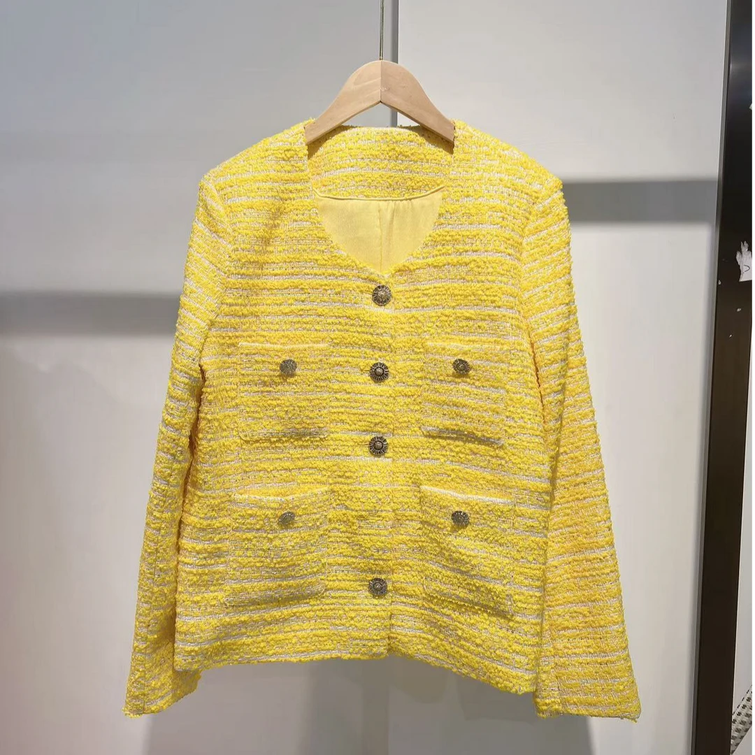 JY  2024新款轻奢百搭设计感小众外套JY24571