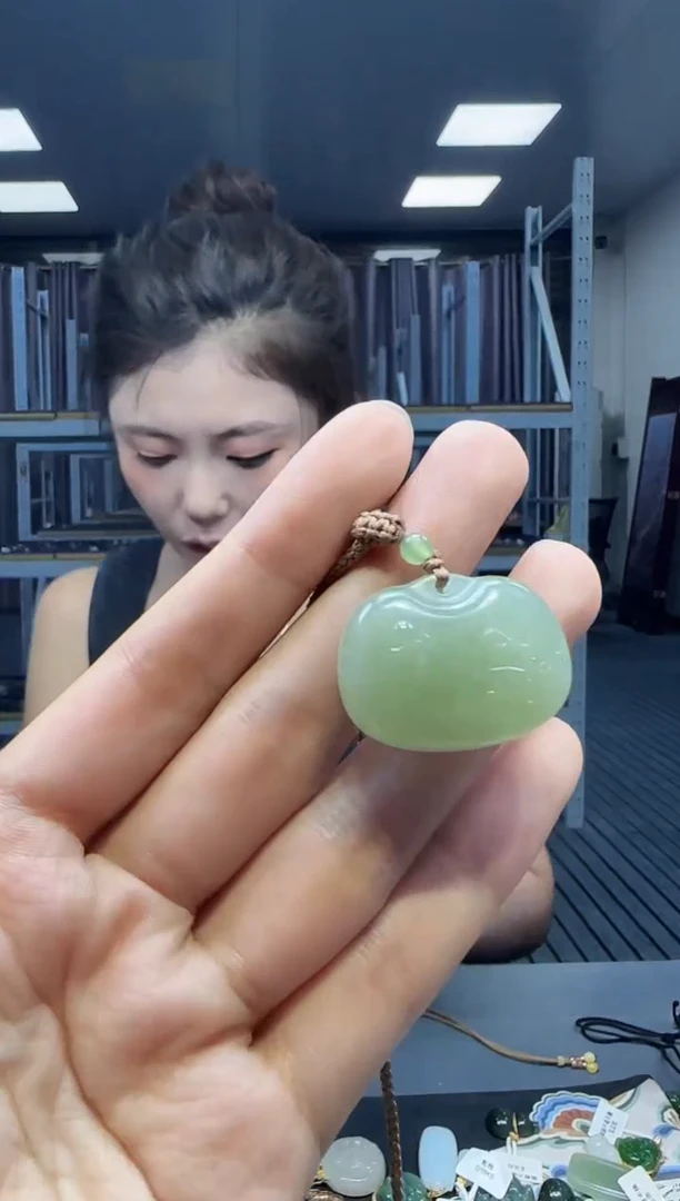 和田玉未镶嵌挂件1