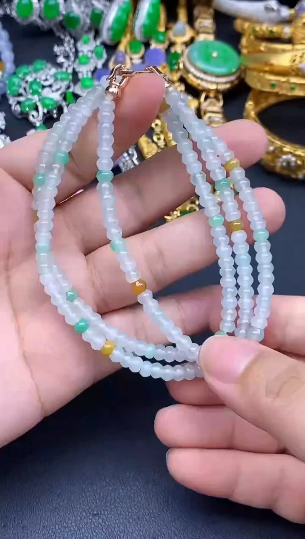 颈饰未镶嵌翡翠100-春日珠宝