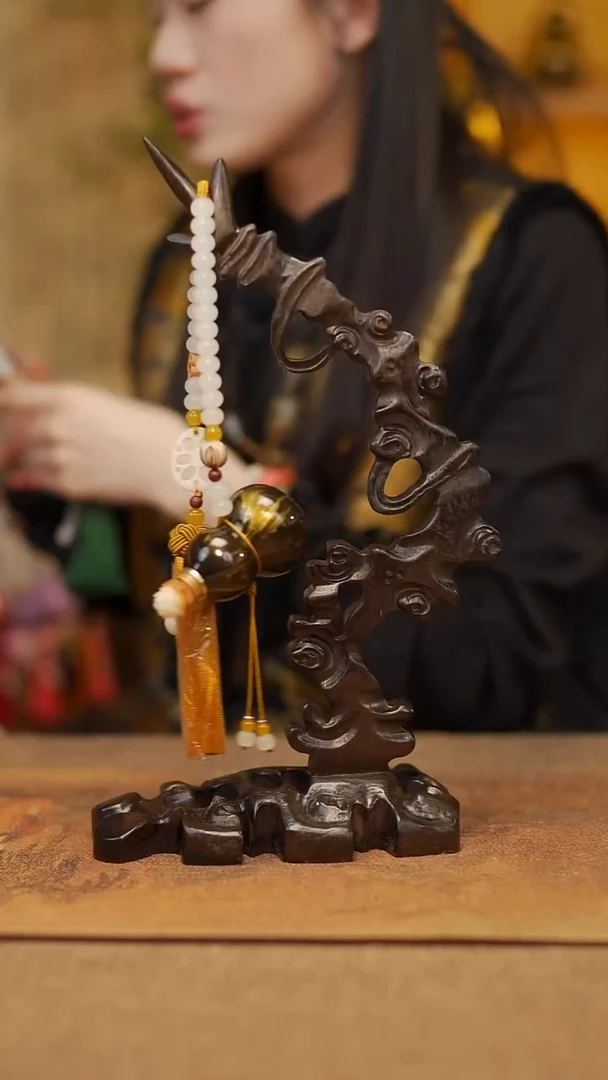 【闪购商品】444宴禾堂漆艺车挂葫芦118