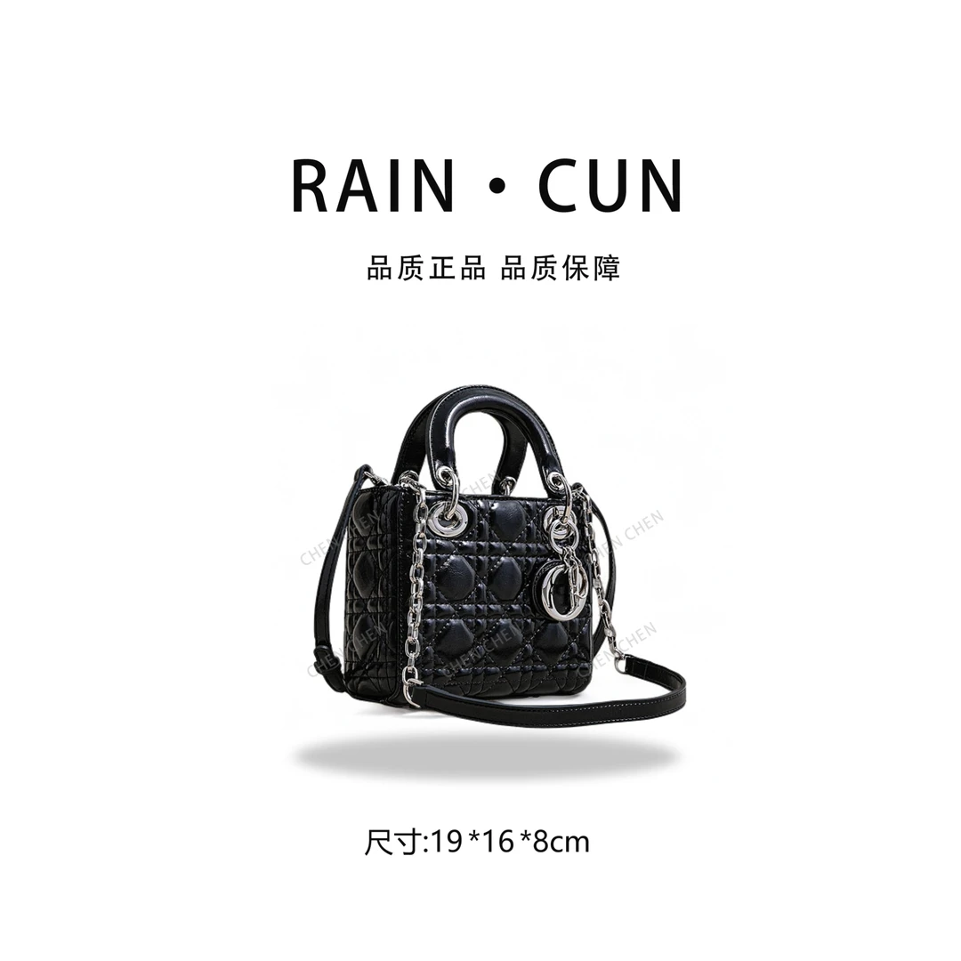 【YI CHEN】SK-82832-黑色-高定轻奢时尚百搭潮流女士包包