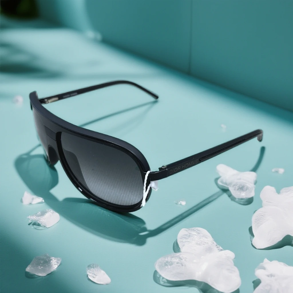 95新 DIOR/迪奥  黑色墨镜 1897 7579