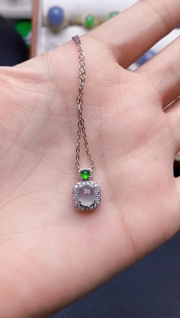 银S925镶嵌戒指翡翠1465