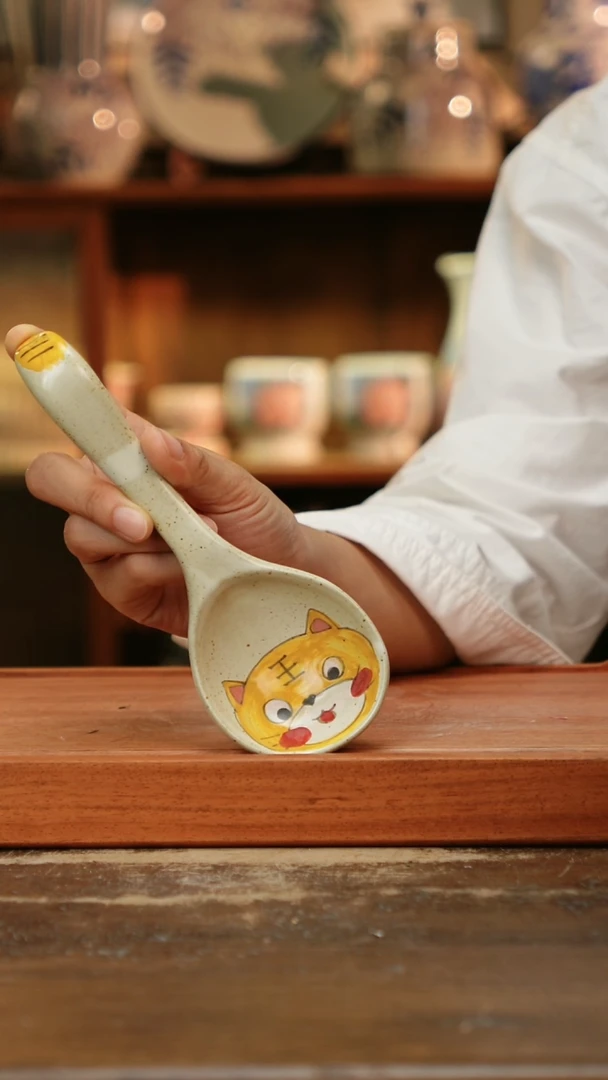 摆件景德镇纯手工釉下彩精品茶具