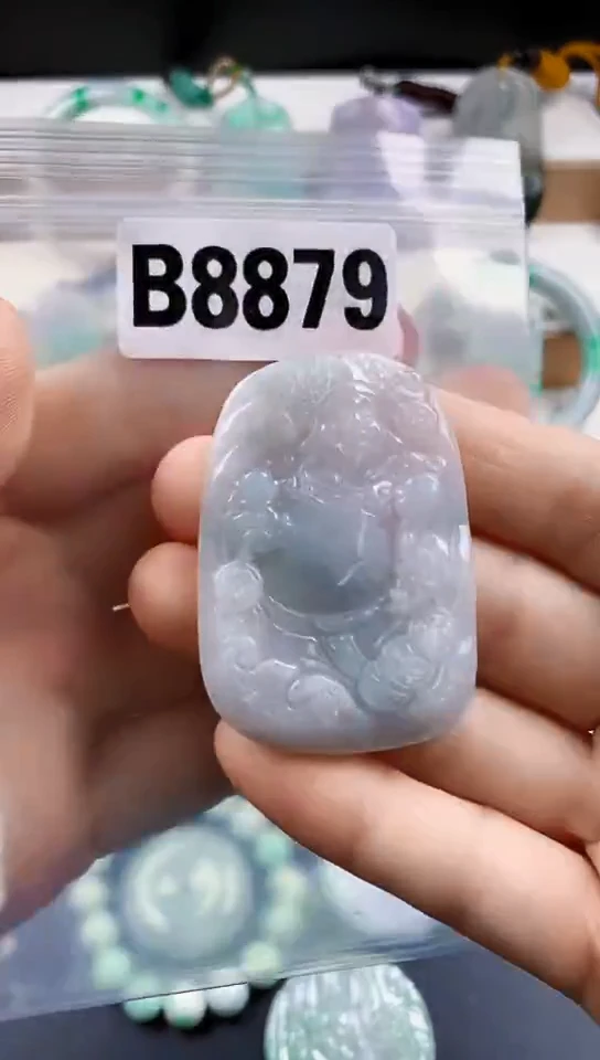 颈饰未镶嵌翡翠天然翡翠吊坠挂件