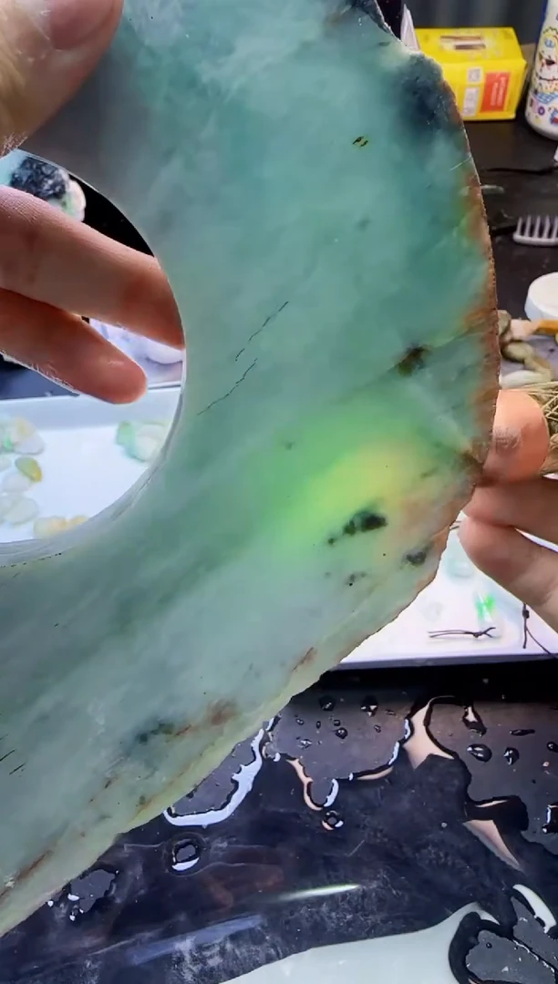 翡翠未镶嵌颈饰018天然A货翡翠