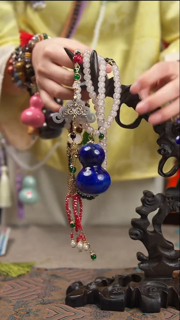 087玖澄文创漆艺葫芦国风配饰葫芦系列