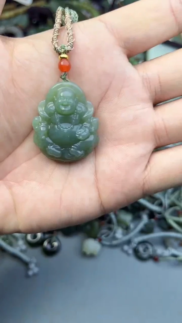 颈饰未镶嵌和田玉多样性发货拍一发一