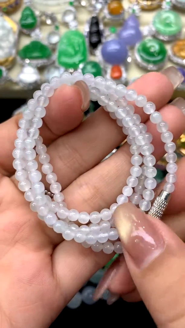 颈饰未镶嵌翡翠12-中国好珍宝