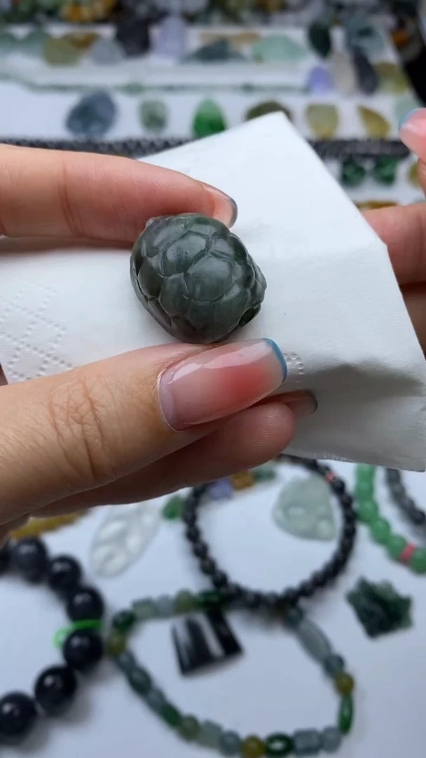 未镶嵌定制翡翠毛货定制不退不换