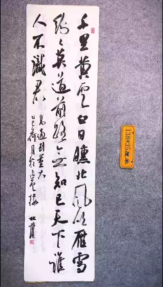 书法106中书协 杜潇书法放漏
