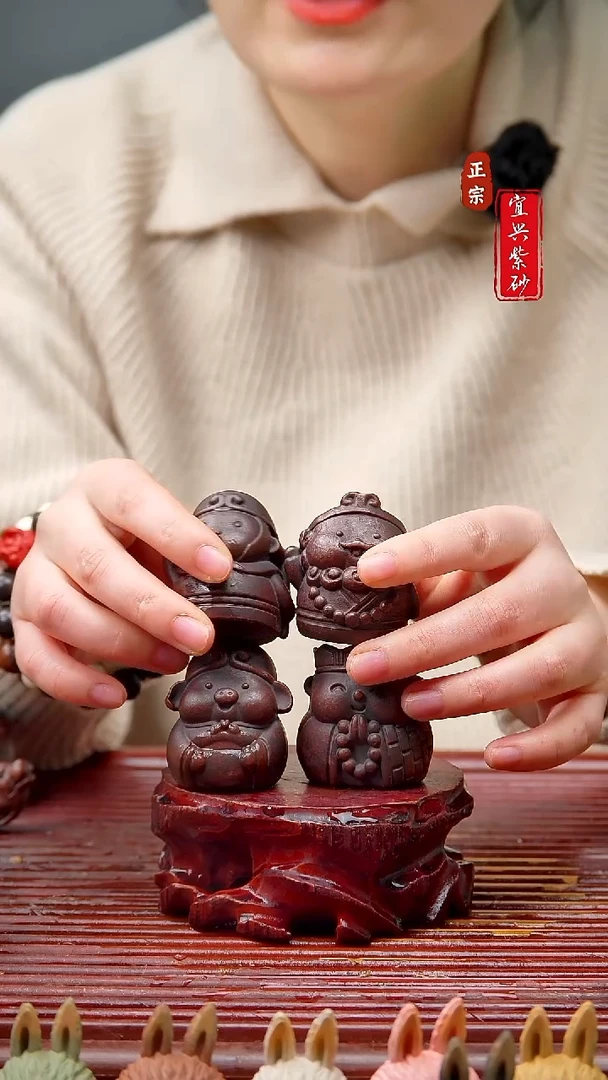 紫砂茶宠宜兴紫砂茶宠摆件