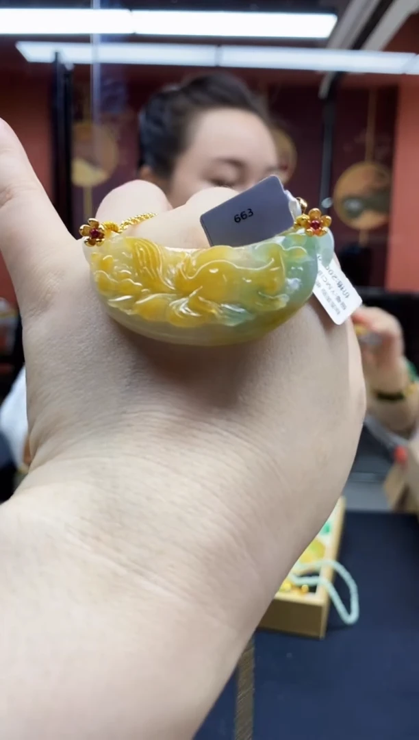 颈饰未镶嵌翡翠翡翠吊坠