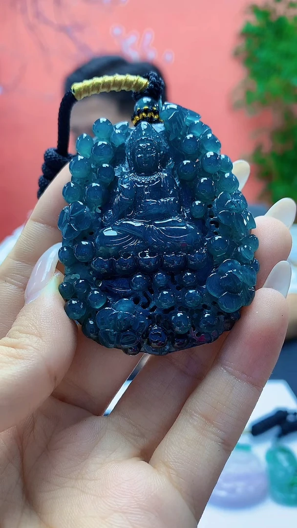 未镶嵌定制翡翠4917ty-毛货挂件47