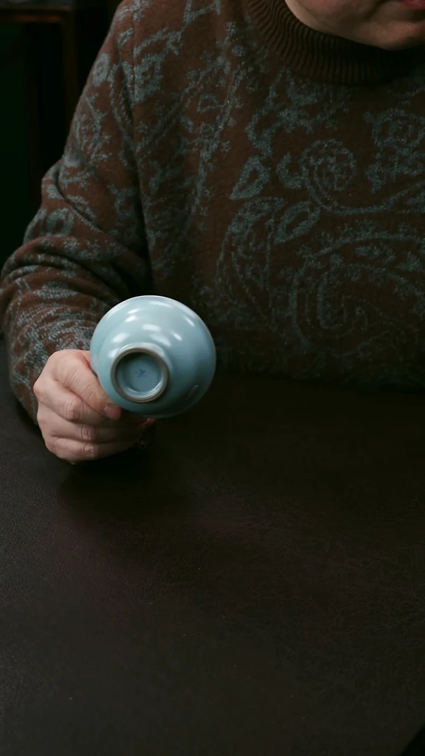 【闪购商品】其他汝官窑精品小压手杯66