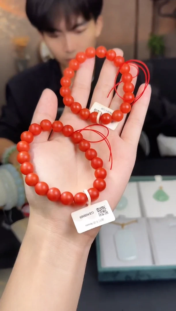 未镶嵌手串南红玛瑙DSD1018GBN0069多样性发一
