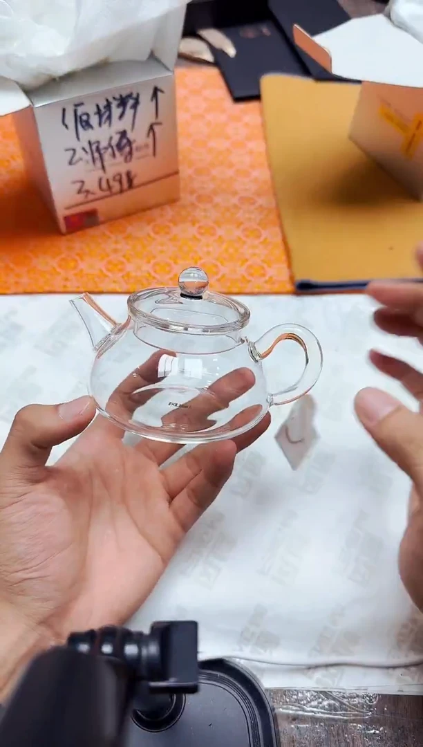 风谜·璀璨喜乐壶透明+茶巾