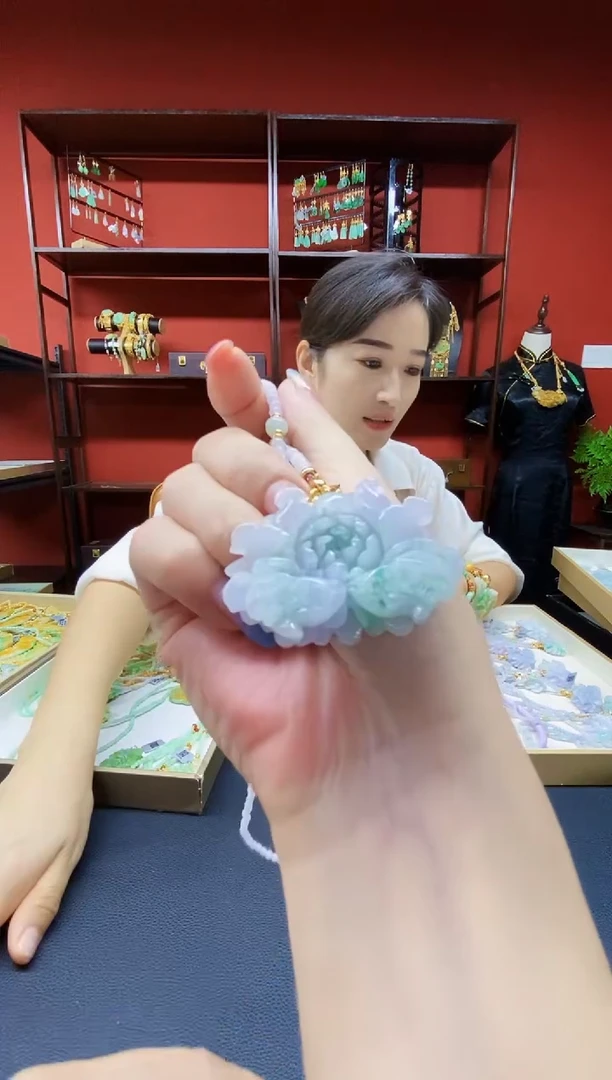颈饰未镶嵌翡翠翡翠吊坠