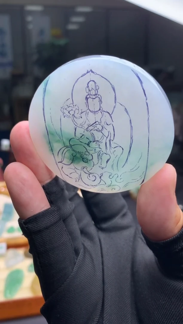 未镶嵌定制翡翠天然翡翠裸石（包工）