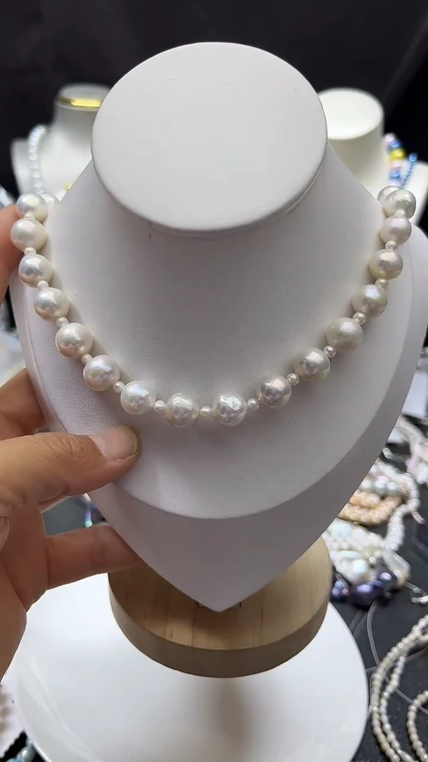颈饰未镶嵌淡水珍珠多人