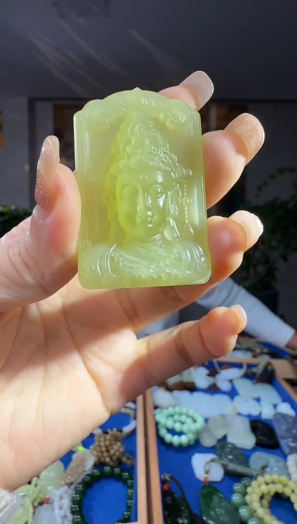 颈饰未镶嵌和田玉拍一发一