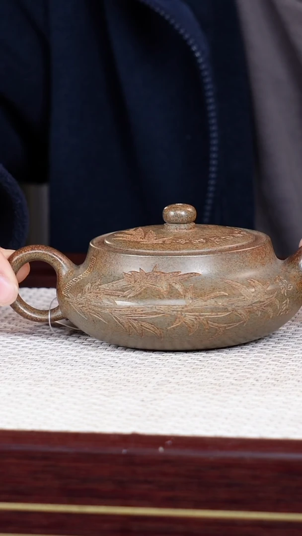 茶杯紫砂宜兴原矿紫砂 全手工制作