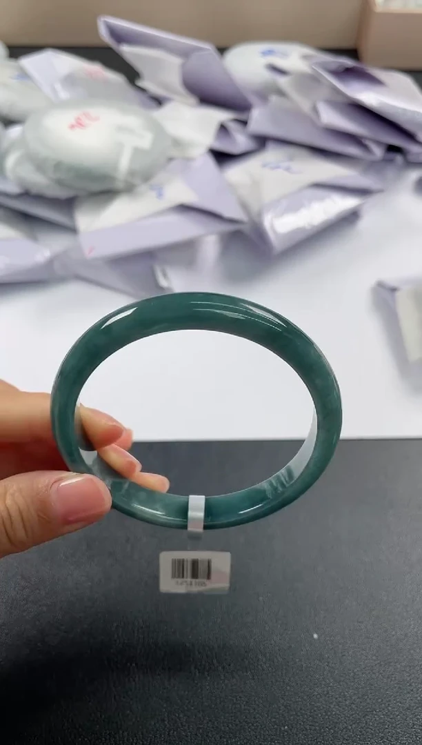 翡翠手镯未镶嵌基地发货H 1263 56+