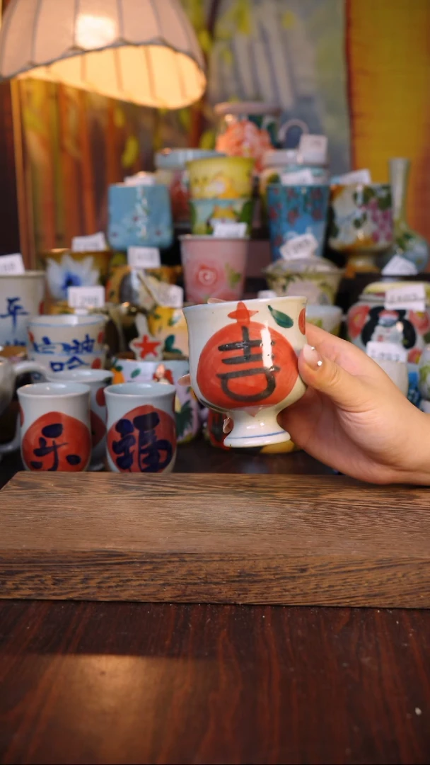 摆件泥垚手作 景德镇手工手绘器物