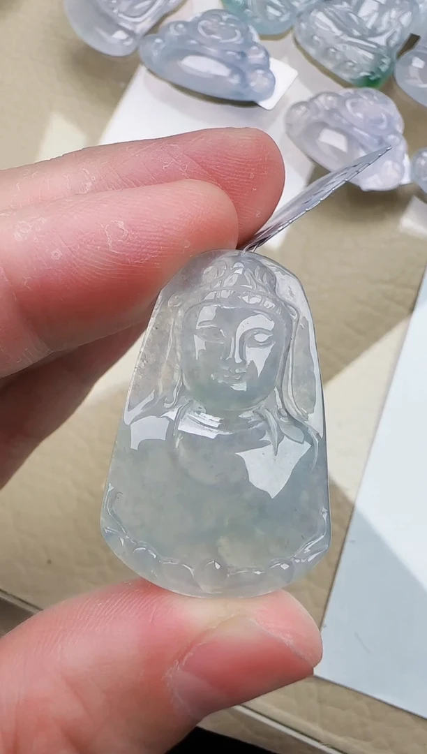 颈饰未镶嵌翡翠缅甸翡翠a货