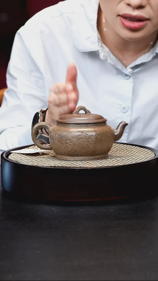 茶壶紫砂紫砂云雾石瓢