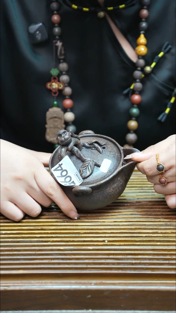 万古烧粗陶手工茶具