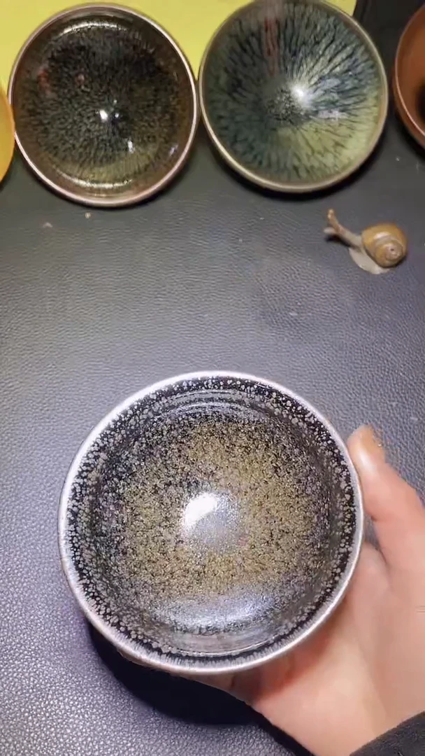 茶盏建窑建盏 高端主人杯