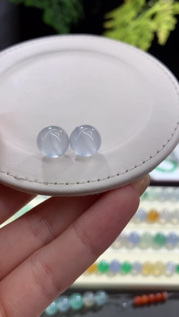 散珠翡翠一对卡10.3