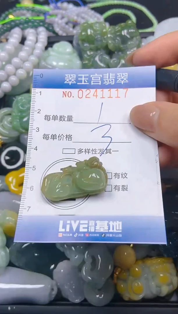 颈饰未镶嵌翡翠闪购C0241117