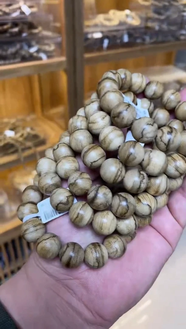 【闪购商品】沉香手串达拉干圆珠单圈1.5多样性发其一