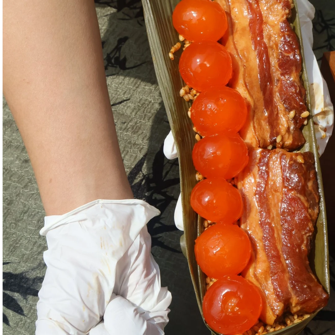 【林扯火】七龙珠手工鲜肉粽500g*1个夜宵