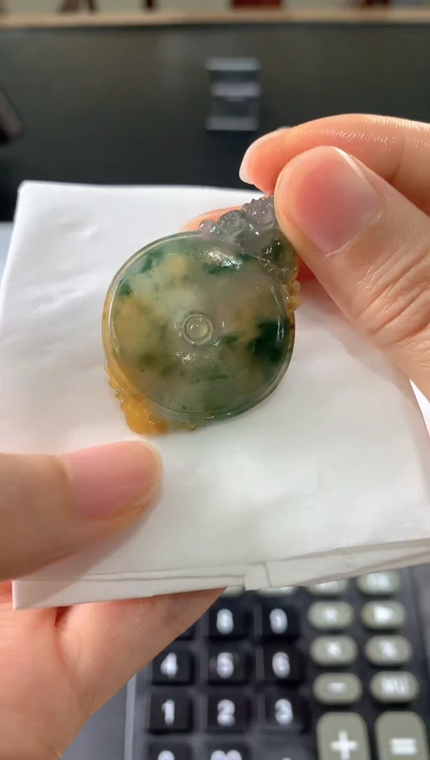未镶嵌定制翡翠梦毛货抛光