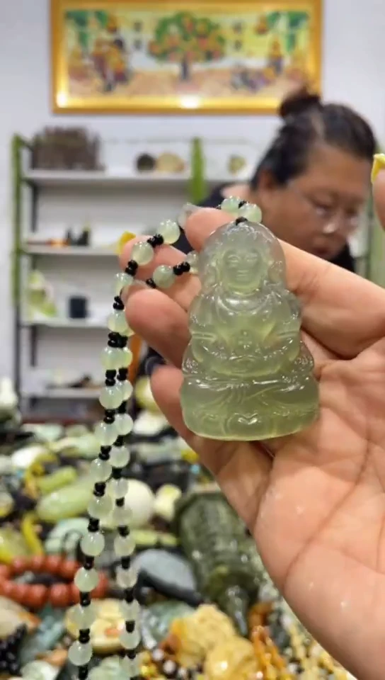 未镶嵌岫玉挂件