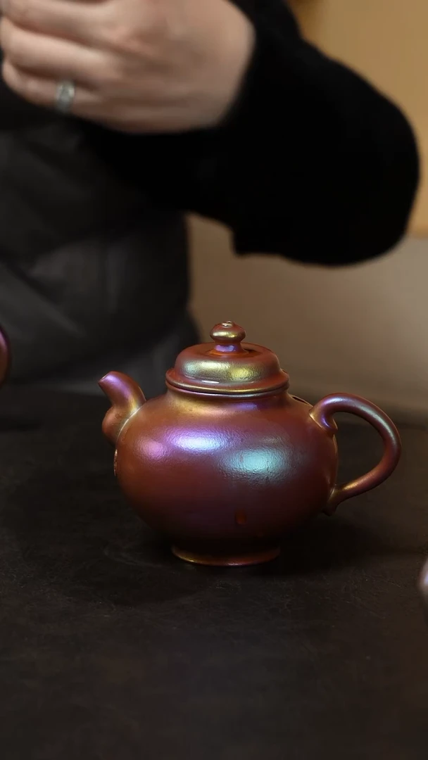 茶壶紫砂朱泥大红袍紫砂壶