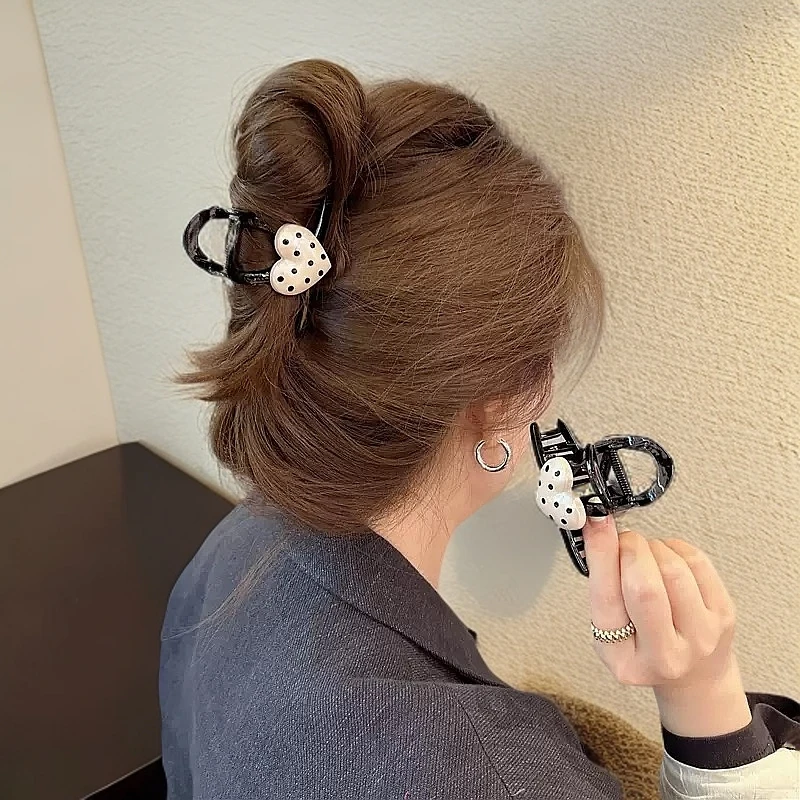 百搭时尚超大13盘发夹子优雅气质鲨鱼发夹后脑勺亚克力新款发卡