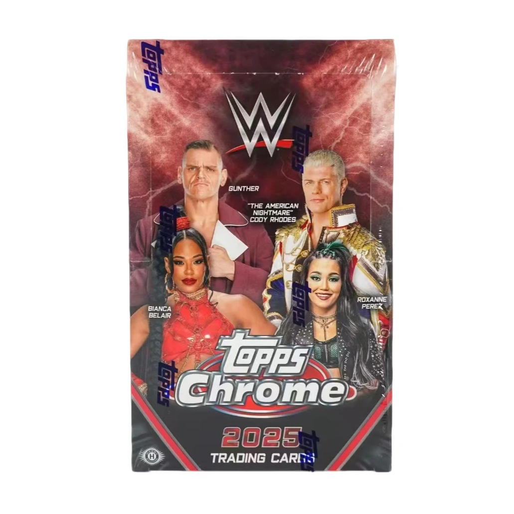2025 Topps Chrome WWE Wrestling Hobby WWE 摔跤 球星卡 单盒