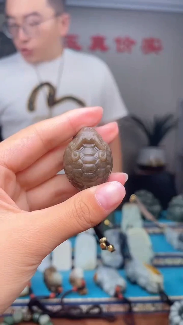 和田玉未镶嵌挂件1