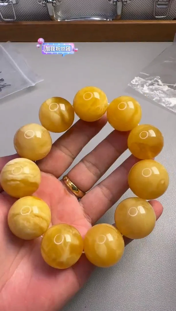 手链蜜蜡未镶嵌蜜蜡