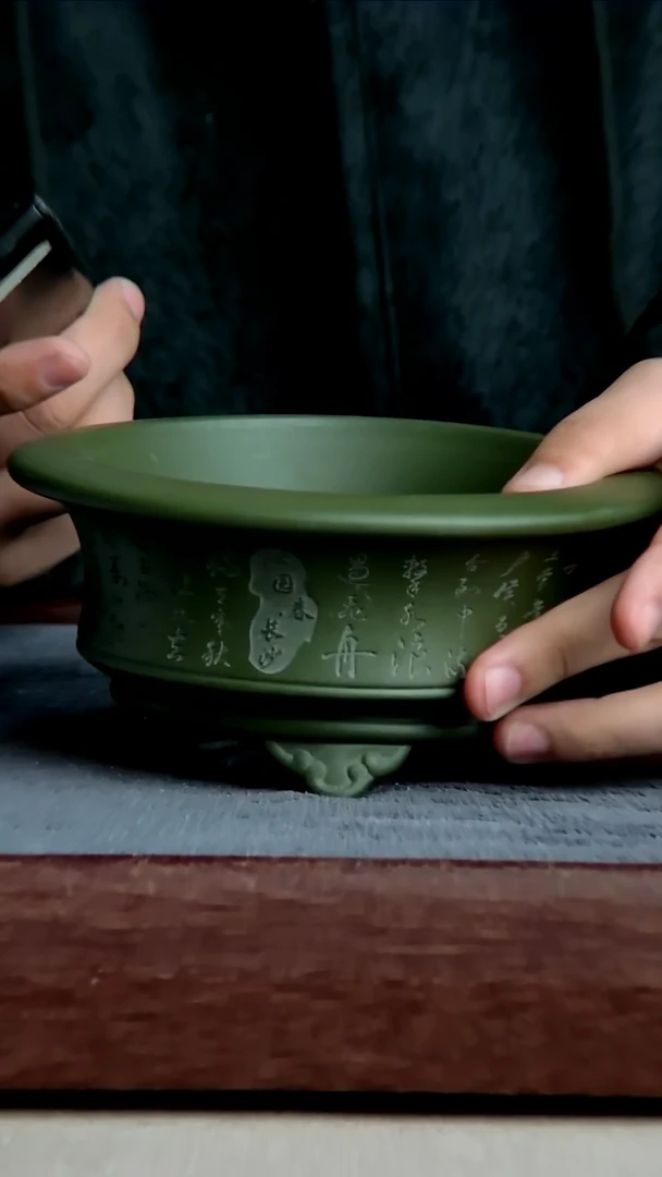 紫砂花盆13*6内径尺寸 长沙