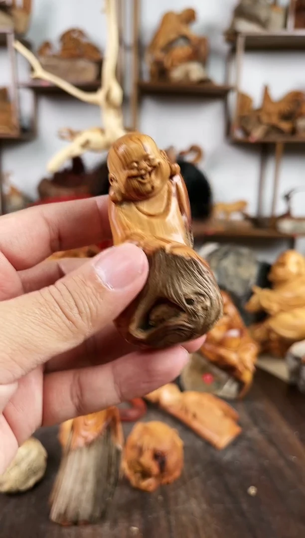 【闪购商品】柏木（崖柏）木雕1