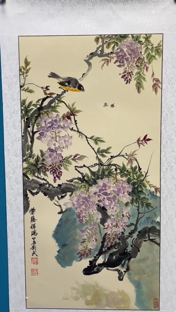 国画闪电购刘武绘画11