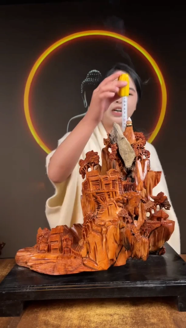 柏木（崖柏）手工摆件,先抢先得! 编号:156