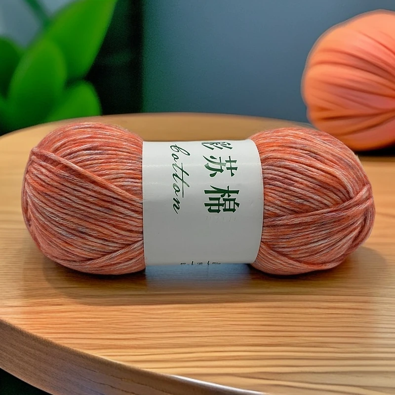 炫彩棒针线   不起球    一团重量2两   8号针编织   编织速度快